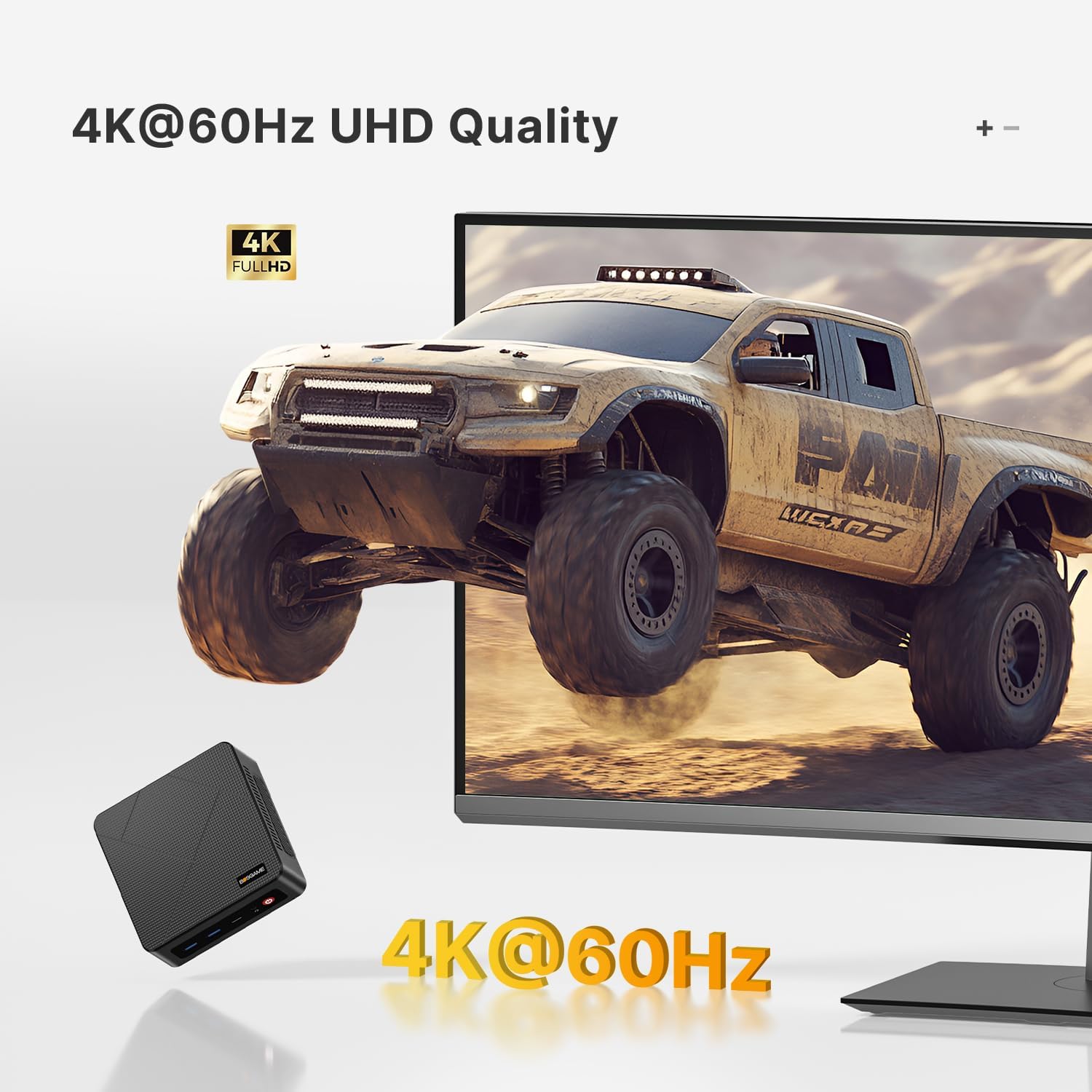 E4 Mini PC – AMD Ryzen 5 3550H | 16GB RAM, 1TB NVMe SSD | Triple Display Support