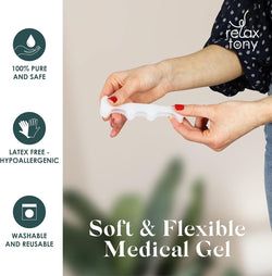 Image of Natural Toe Correction, Bunion Relief & Pedicure Spacers | Ideal for Fitness, Yoga & Wellness