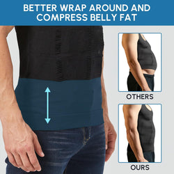 Image of Men's Shaper Slimming Undershirts T-Shirt