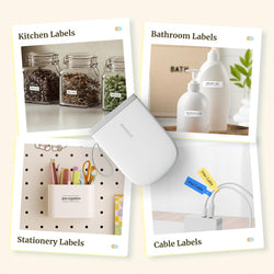 Image of Upgraded Bluetooth Label Maker – Portable, Smart Label Printing, High-Quality, Wireless Thermal Printer