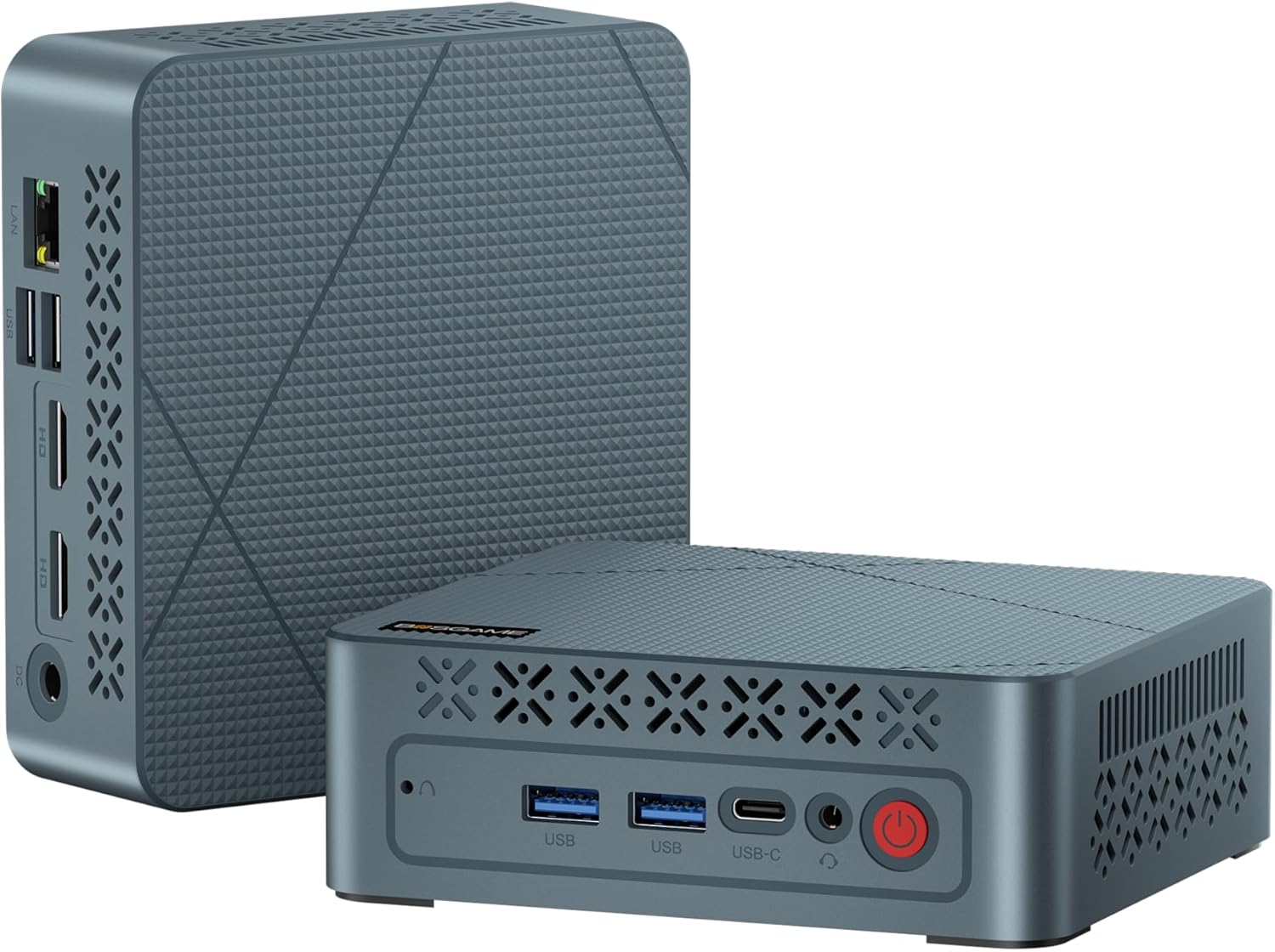 E4 Mini PC – AMD Ryzen 5 3550H | 16GB RAM, 1TB NVMe SSD | Triple Display Support