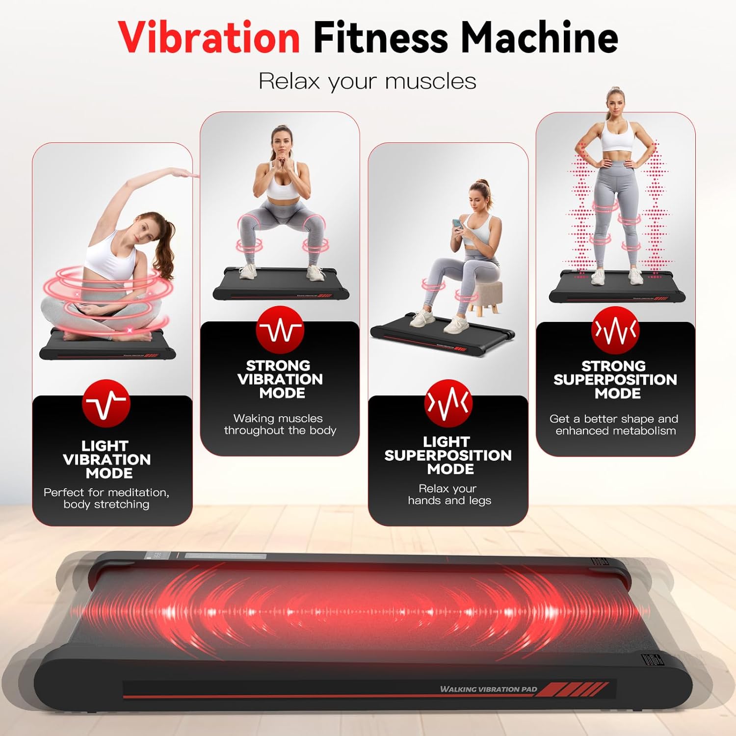 3-in-1 Walking Vibration Pad