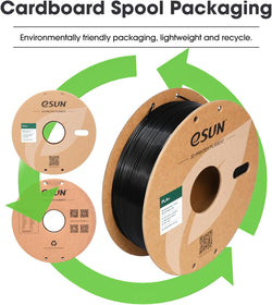Image of 3D Printing Filament 1.75mm 1KG Black, High Accuracy