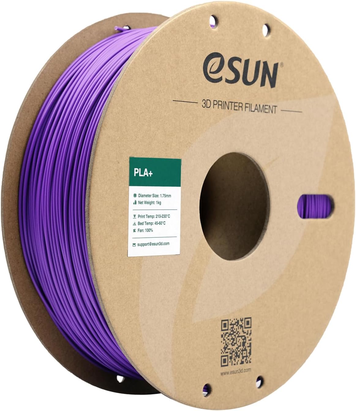3D Printing Filament 1.75mm 1KG Black, High Accuracy
