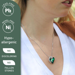 Image of Leafael Infinity Love Heart Necklace Birthstone Necklace for Women