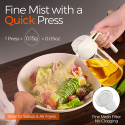 Image of Olive Oil Dispenser, 2 in 1 Oil Sprayer for Cooking