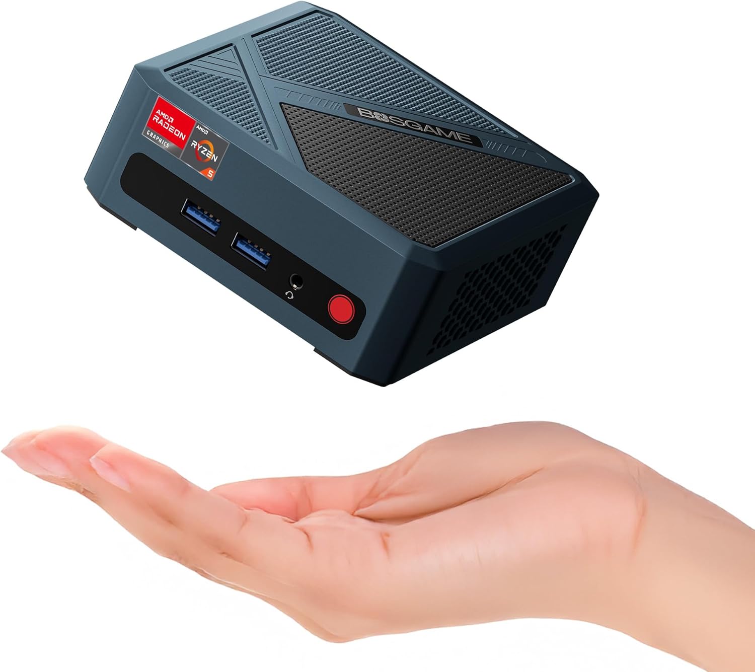 E4 Mini PC – AMD Ryzen 5 3550H | 16GB RAM, 1TB NVMe SSD | Triple Display Support