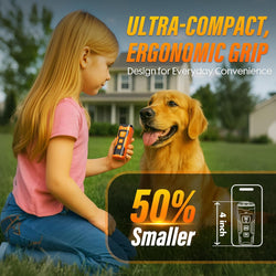 Image of Dog Bark Deterrent Device - Ultrasonic Anti-Barking Trainer with 6 Modes | 3X Frequency Control