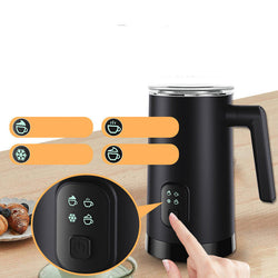 Image of Home Automatic Stainless Steel Electric Hot And Cold Milk Whipping Machine Kitchen Gadgets