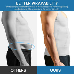 Image of Men's Shaper Slimming Undershirts T-Shirt