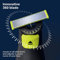 Image of Philips Norelco One Blade Pro 360 Face + Body – Trim, Edge & Shave All Lengths