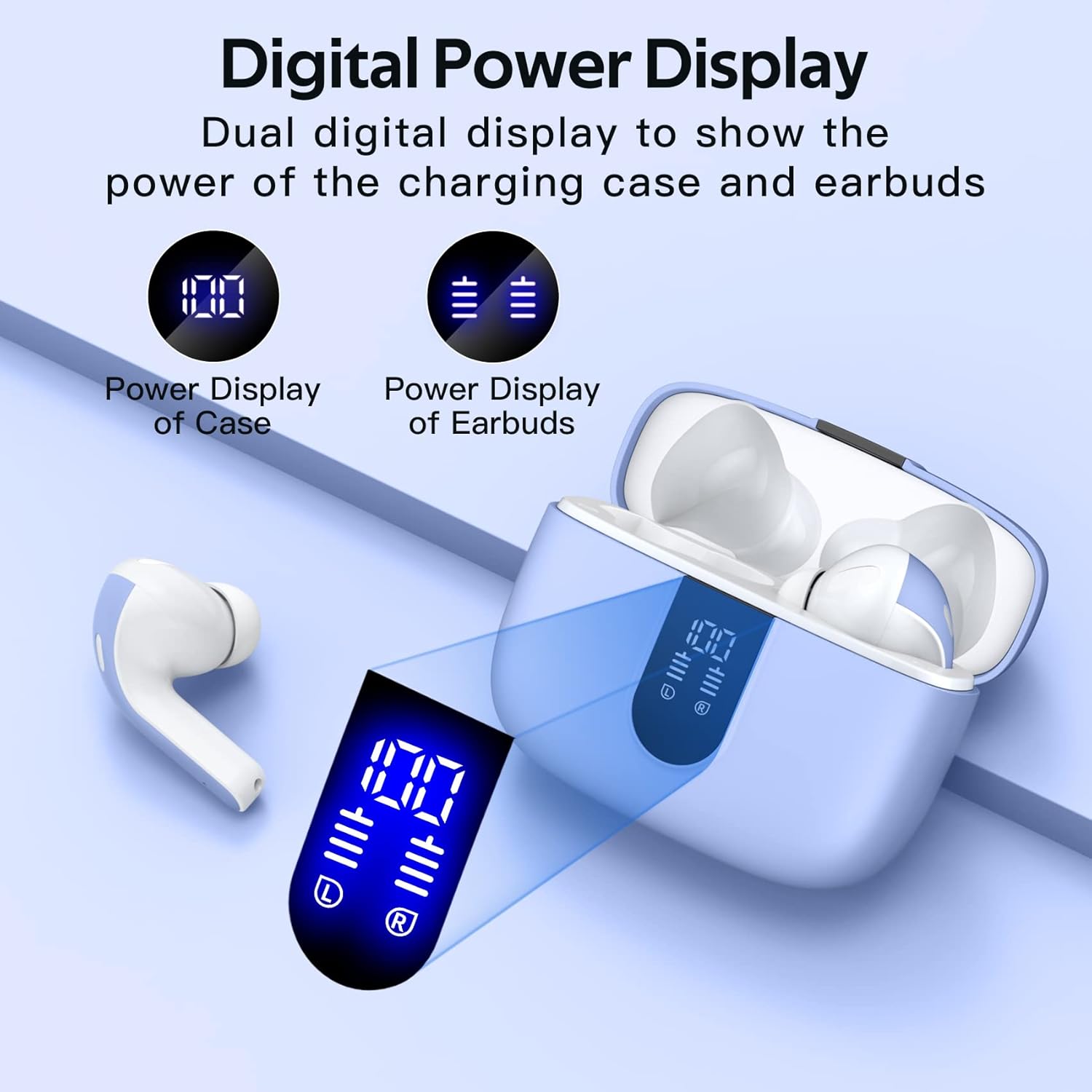Wireless Bluetooth 5.3 Earbuds – 48H Playtime