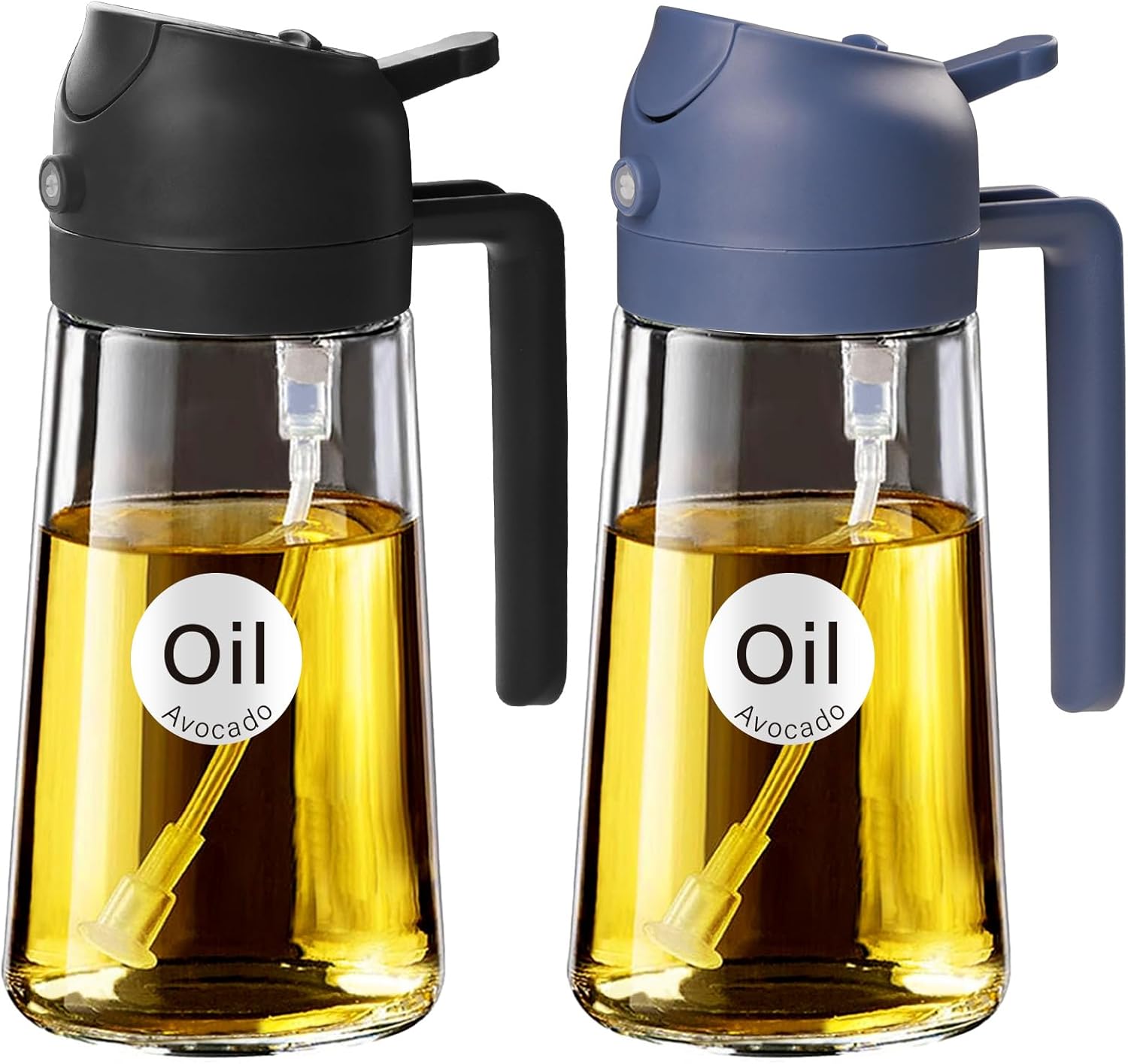 Olive Oil Dispenser, 2 in 1 Oil Sprayer for Cooking