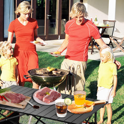 Image of Portable Folding Camping Table – Ultralight Aluminium, Adjustable Height, Large Storage Bag, Sturdy & Durable