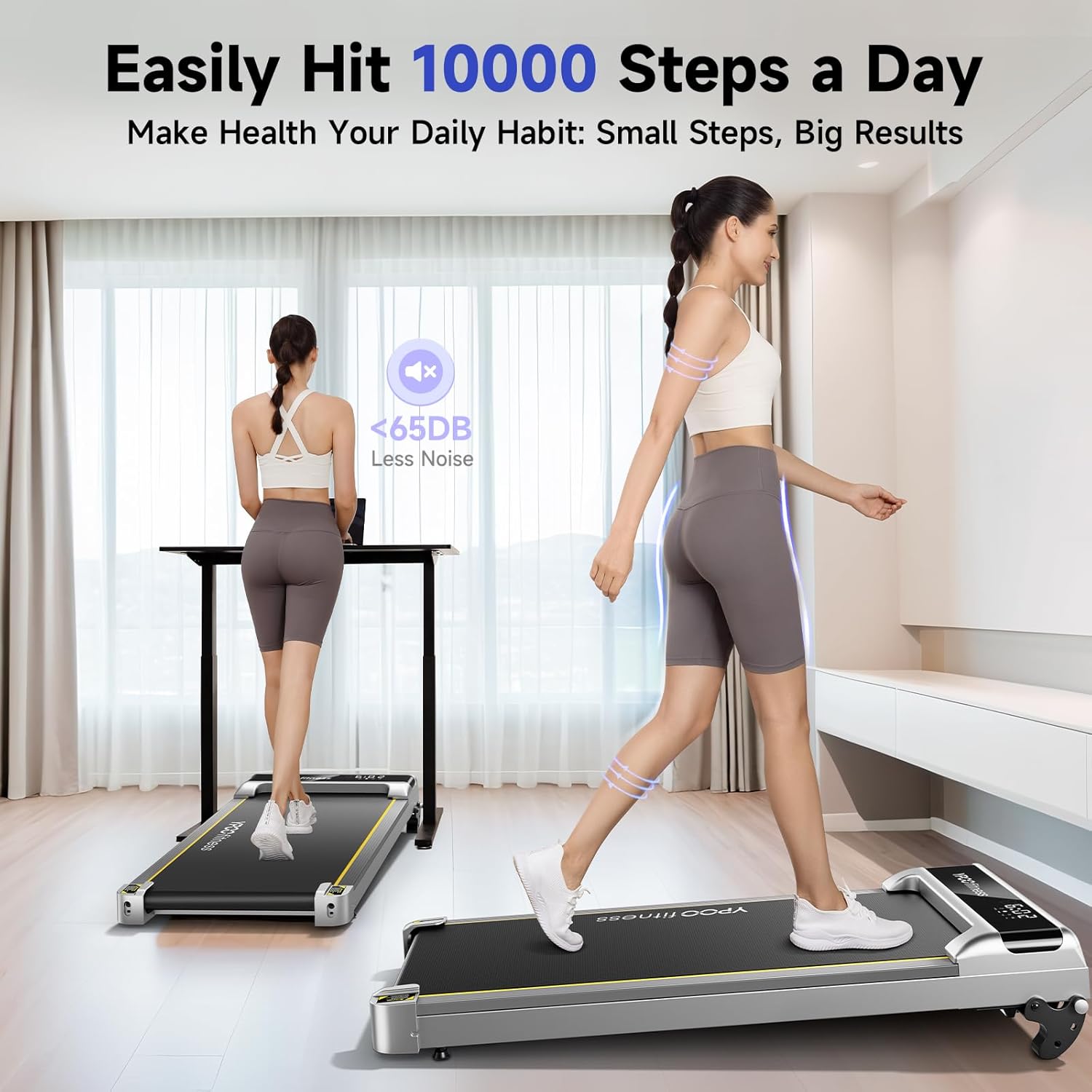 Walking Pad with Incline up to 6%