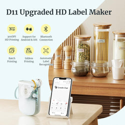 Image of Upgraded Bluetooth Label Maker – Portable, Smart Label Printing, High-Quality, Wireless Thermal Printer