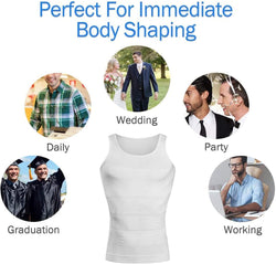 Image of Men's Shaper Slimming Undershirts T-Shirt