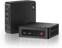 Image of E4 Mini PC – AMD Ryzen 5 3550H | 16GB RAM, 1TB NVMe SSD | Triple Display Support