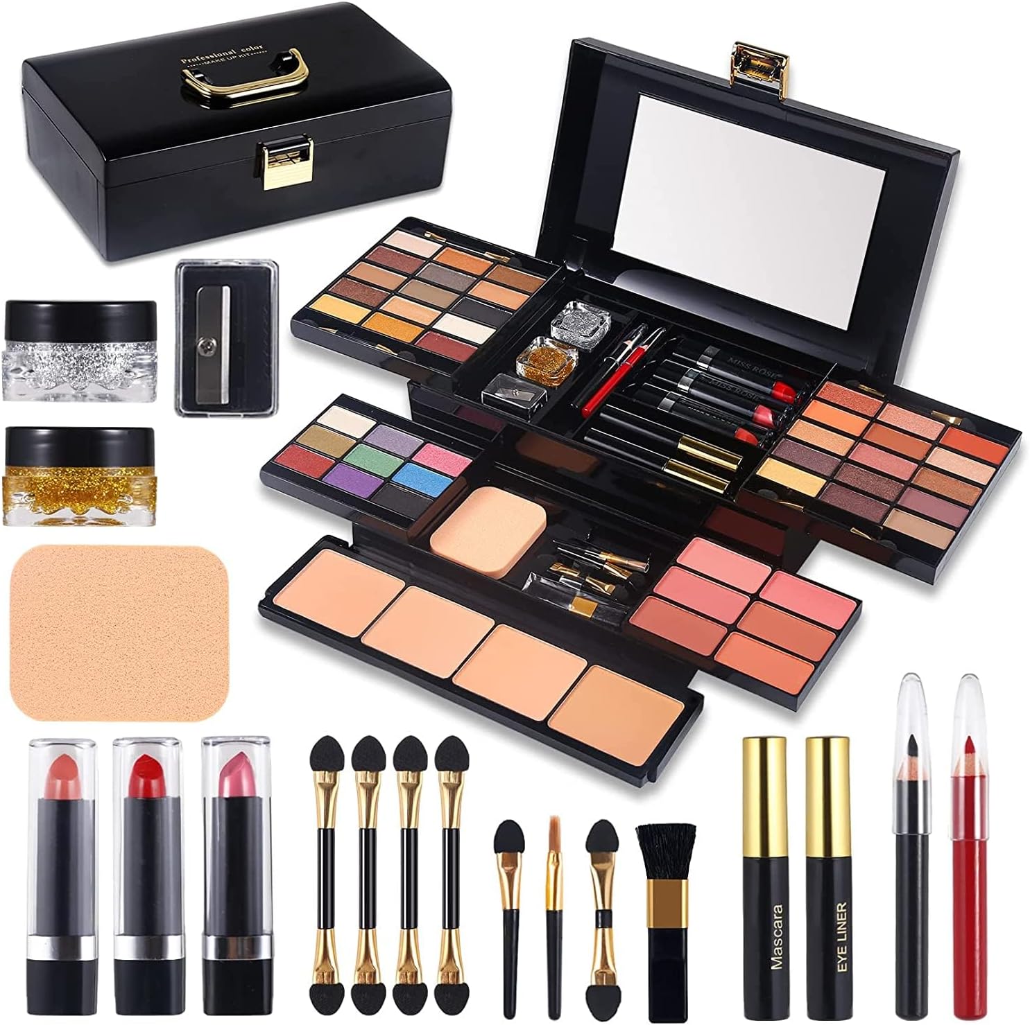 All-in-One Makeup Kit: for Women Full Kit