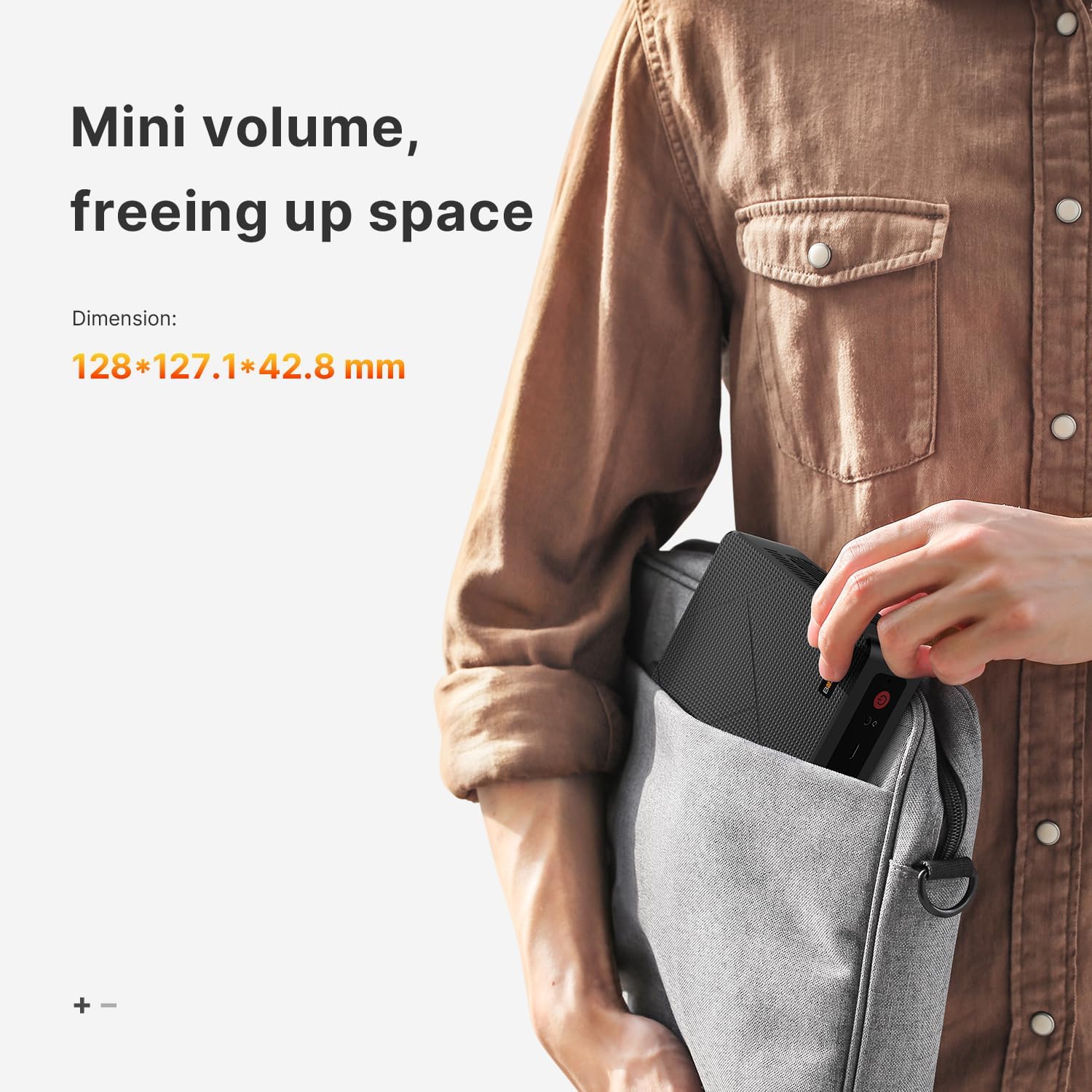 E4 Mini PC – AMD Ryzen 5 3550H | 16GB RAM, 1TB NVMe SSD | Triple Display Support