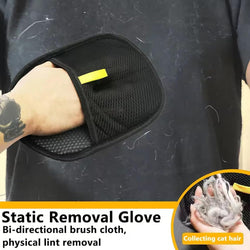 Image of Reusable Pet Hair Removal Glove for Furniture, Clothing & Carpet