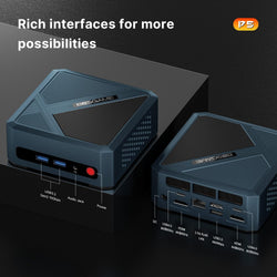 Image of E4 Mini PC – AMD Ryzen 5 3550H | 16GB RAM, 1TB NVMe SSD | Triple Display Support