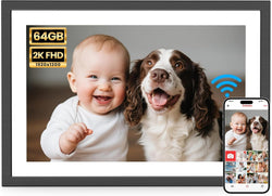 Image of Frameo 15.6-Inch WiFi Digital Photo Frame – 1920x1080 Full HD, 32GB Memory, Touchscreen Display