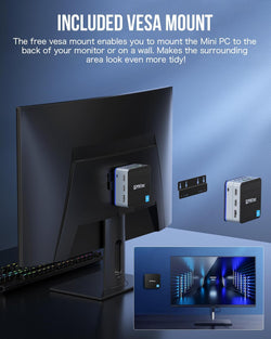 Image of Mini PC Intel N150 (Turbo 3.6GHz)
