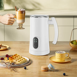 Image of Home Automatic Stainless Steel Electric Hot And Cold Milk Whipping Machine Kitchen Gadgets