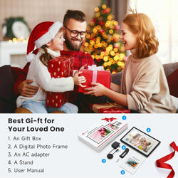 Image of Frameo 15.6-Inch WiFi Digital Photo Frame – 1920x1080 Full HD, 32GB Memory, Touchscreen Display