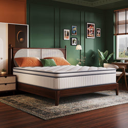 Image of Queen Mattress – 26cm Gel Memory Foam Hybrid Mattress in a Box | Medium Firm Support | Pressure Relief & Motion Isolation
