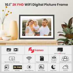 Image of Frameo 15.6-Inch WiFi Digital Photo Frame – 1920x1080 Full HD, 32GB Memory, Touchscreen Display