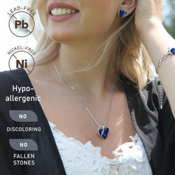 Image of Leafael Infinity Love Heart Necklace Birthstone Necklace for Women