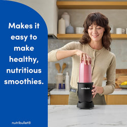 Image of NutriBullet 900W Series Mega Pack – Personal Blender with 2x Blades, 3x Cups & Milling Blade for Dry Blends