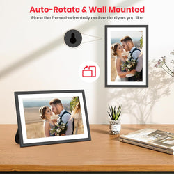 Image of Frameo 15.6-Inch WiFi Digital Photo Frame – 1920x1080 Full HD, 32GB Memory, Touchscreen Display