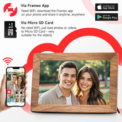 Image of Frameo 15.6-Inch WiFi Digital Photo Frame – 1920x1080 Full HD, 32GB Memory, Touchscreen Display