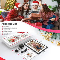 Image of Frameo 15.6-Inch WiFi Digital Photo Frame – 1920x1080 Full HD, 32GB Memory, Touchscreen Display