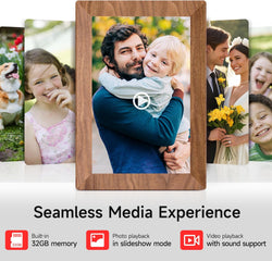 Image of Frameo 15.6-Inch WiFi Digital Photo Frame – 1920x1080 Full HD, 32GB Memory, Touchscreen Display