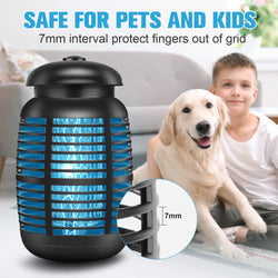 Image of 4200V Electric Bug Zapper with Attractant – Powerful Mosquito & Fly Killer Lamp