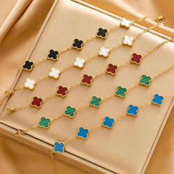 Image of Four Leaf Clover Bracelet for Women & Girls