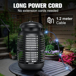 Image of 4200V Electric Bug Zapper with Attractant – Powerful Mosquito & Fly Killer Lamp
