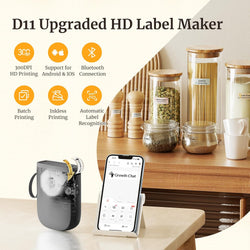 Image of Upgraded Bluetooth Label Maker – Portable, Smart Label Printing, High-Quality, Wireless Thermal Printer