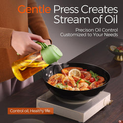 Image of Olive Oil Dispenser, 2 in 1 Oil Sprayer for Cooking
