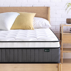 Image of Zinus Queen Mattress – 30cm iCoil Pocket Spring Eurotop | Comfort Quilting Foam