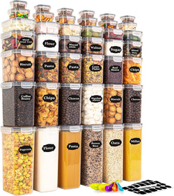Image of Feshory 42 Pack Airtight Food Storage Container Set