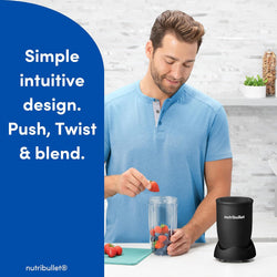 Image of NutriBullet 900W Series Mega Pack – Personal Blender with 2x Blades, 3x Cups & Milling Blade for Dry Blends