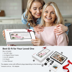 Image of Frameo 15.6-Inch WiFi Digital Photo Frame – 1920x1080 Full HD, 32GB Memory, Touchscreen Display