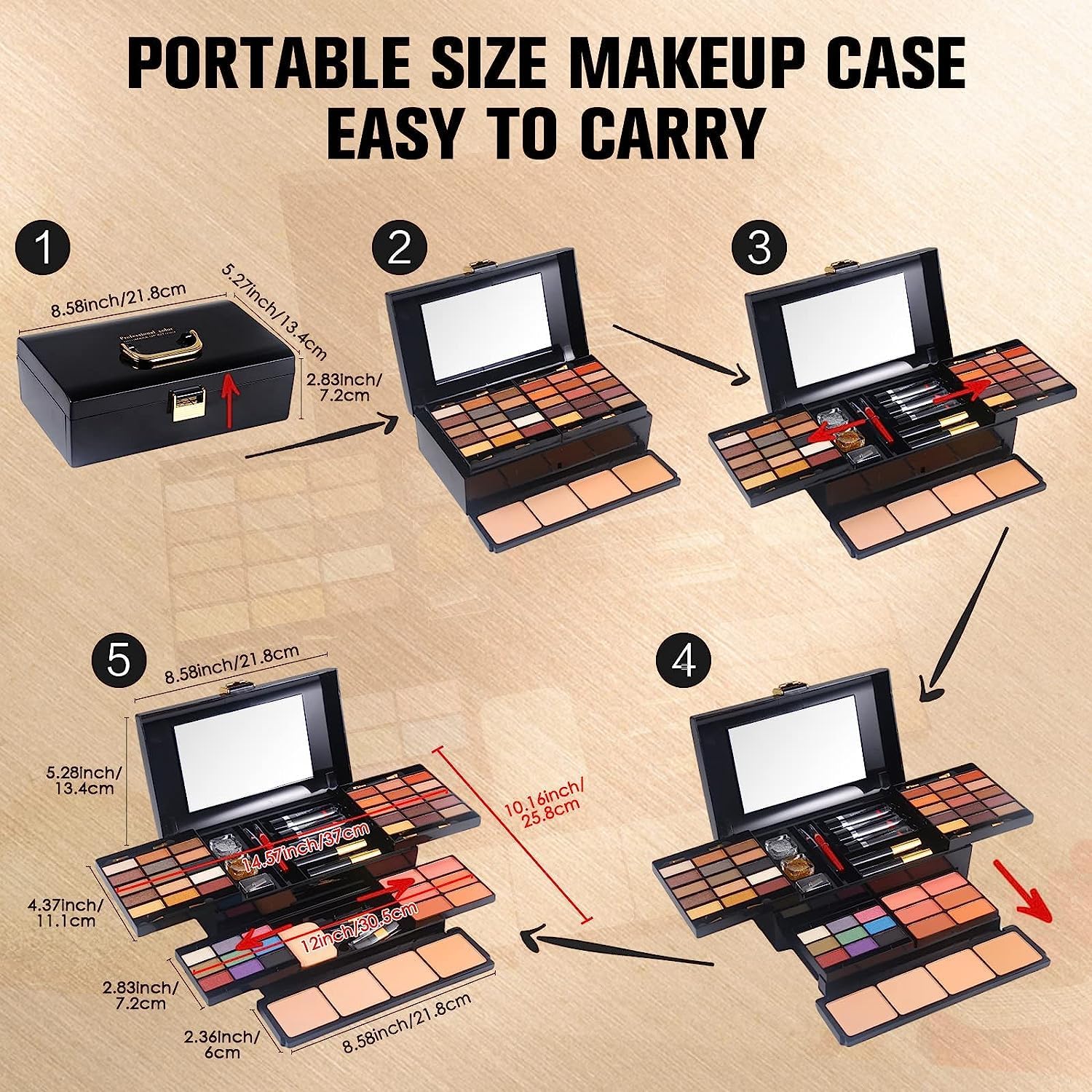 All-in-One Makeup Kit: for Women Full Kit