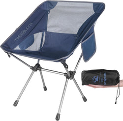 Image of Folding Camping Chair – 7075 Aluminium Frame, Ripstop Fabric, Quick Setup, 136kg Support
