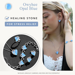 Image of Leafael Infinity Love Heart Necklace Birthstone Necklace for Women